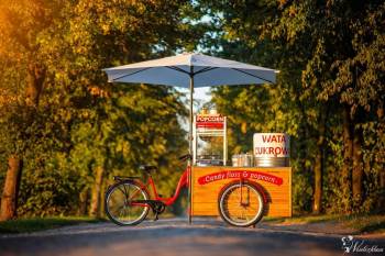 Candy Bike Wata Cukrowa & Popcorn, Unikatowe atrakcje Siemianowice Śląskie