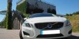Auto klasy premium - Lśniące Białe Volvo s60 II | Auto do ślubu Białystok, podlaskie - zdjęcie 5