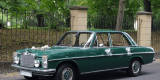 Zielony Mercedes W115 1969 | Auto do ślubu Rzeszów, podkarpackie - zdjęcie 3