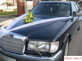 Auto do ślubu, stylowy Mercedes | Auto do ślubu Rybnik, śląskie