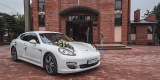 Porsche Panamera do ślubu białe | Auto do ślubu Kraków, małopolskie - zdjęcie 2
