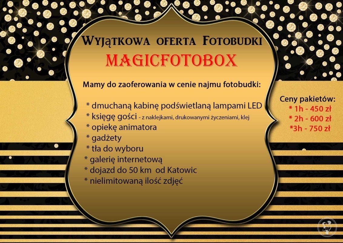 fotobudka magicfotobox + dmuchana kabina + księga GRATISS | Fotobudka na wesele Katowice, śląskie - zdjęcie 1