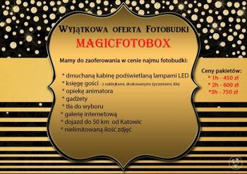 fotobudka magicfotobox + dmuchana kabina + księga GRATISS, Fotobudka na wesele Katowice