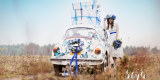 Garbus do ślubu , na wesele , zabytkowy (biały , beżowy , kremowy) | Auto do ślubu Warszawa, mazowieckie - zdjęcie 5