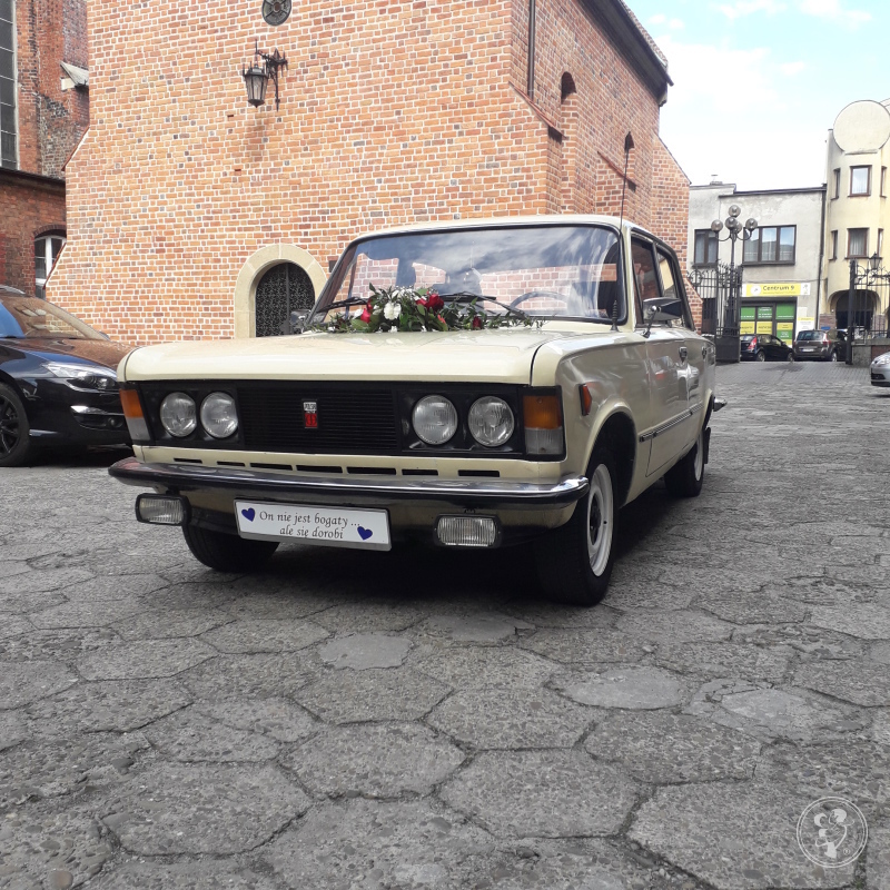 Zabytkowy Fiat 125p do Ślubu czar PRL!!! | Auto do ślubu Brzeszcze, małopolskie - zdjęcie 1