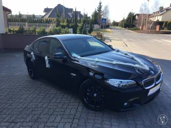 Czarne BMW 5 | Auto do ślubu Szczecin, zachodniopomorskie