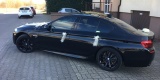 Czarne BMW 5 | Auto do ślubu Szczecin, zachodniopomorskie - zdjęcie 2