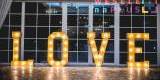Napis LOVE Duży 120cm Rustykalny Litery Love Wesele | Dekoracje światłem Myszków, śląskie - zdjęcie 3