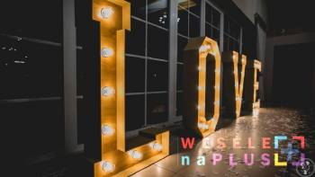 Napis LOVE Duży 120cm Rustykalny Litery Love Wesele | Dekoracje światłem Myszków, śląskie