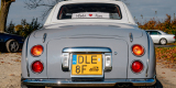 Nissan Figaro piękny klasyk do ślubu | Auto do ślubu Chojnów, dolnośląskie - zdjęcie 4