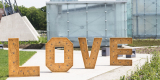 Napis LOVE - drewniany i podświetlany, Katowice - zdjęcie 4