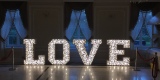 Fotobudka ażurowy LOVE Miłość Kabina LED Dekoracja Kościoła - Sali, Sierpc - zdjęcie 3