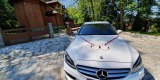 Luksusowy biały Mercedes z bordową skórą na Twój Ślub | Auto do ślubu Kraków, małopolskie - zdjęcie 4