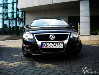 Czarny Volkswagen Passat | Auto do ślubu Nowy Sącz, małopolskie