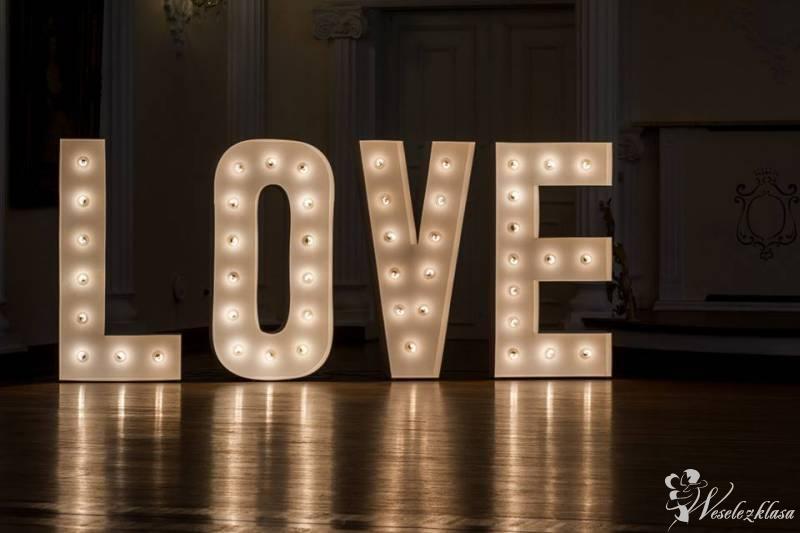 Napis litery LOVE podświetlany świecący | Dekoracje światłem Rybnik, śląskie - zdjęcie 1