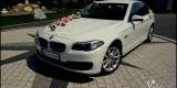 BMW X-Drive Seria 5 Kolor Biały do ślubu cena 550zł z dekoracją | Auto do ślubu Tychy, śląskie - zdjęcie 4