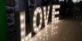 LOVE świecący napis, świetna dekoracja na sali wes | Dekoracje światłem Kielce Chmielnik, świętokrzyskie - zdjęcie 2