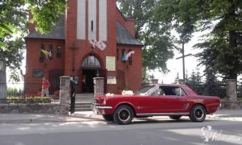 Ford Mustang 1965 V8,  Cadillac De Ville 1973 V8, Oldsmobile Rocket 8, Samochód, auto do ślubu, limuzyna Izbica Kujawska