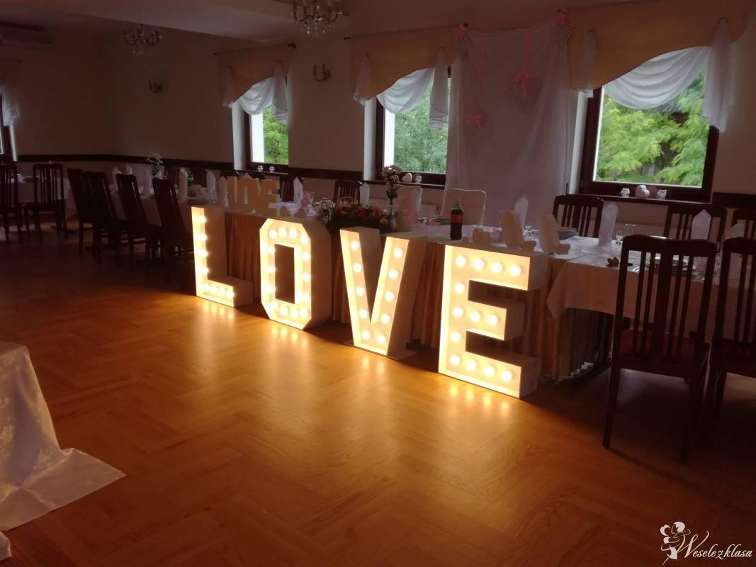 Napis LOVE , dekoracje ślubne , sal weselnych , balony z helem | Dekoracje ślubne Milicz, dolnośląskie - zdjęcie 1