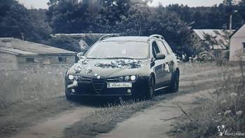 Ślubna Alfa 159, Samochód, auto do ślubu, limuzyna Białystok