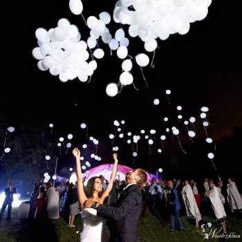 Hit 2018! Kalejdoskop Balony z helem LED pudło z balonami, Balony, bańki mydlane Terespol