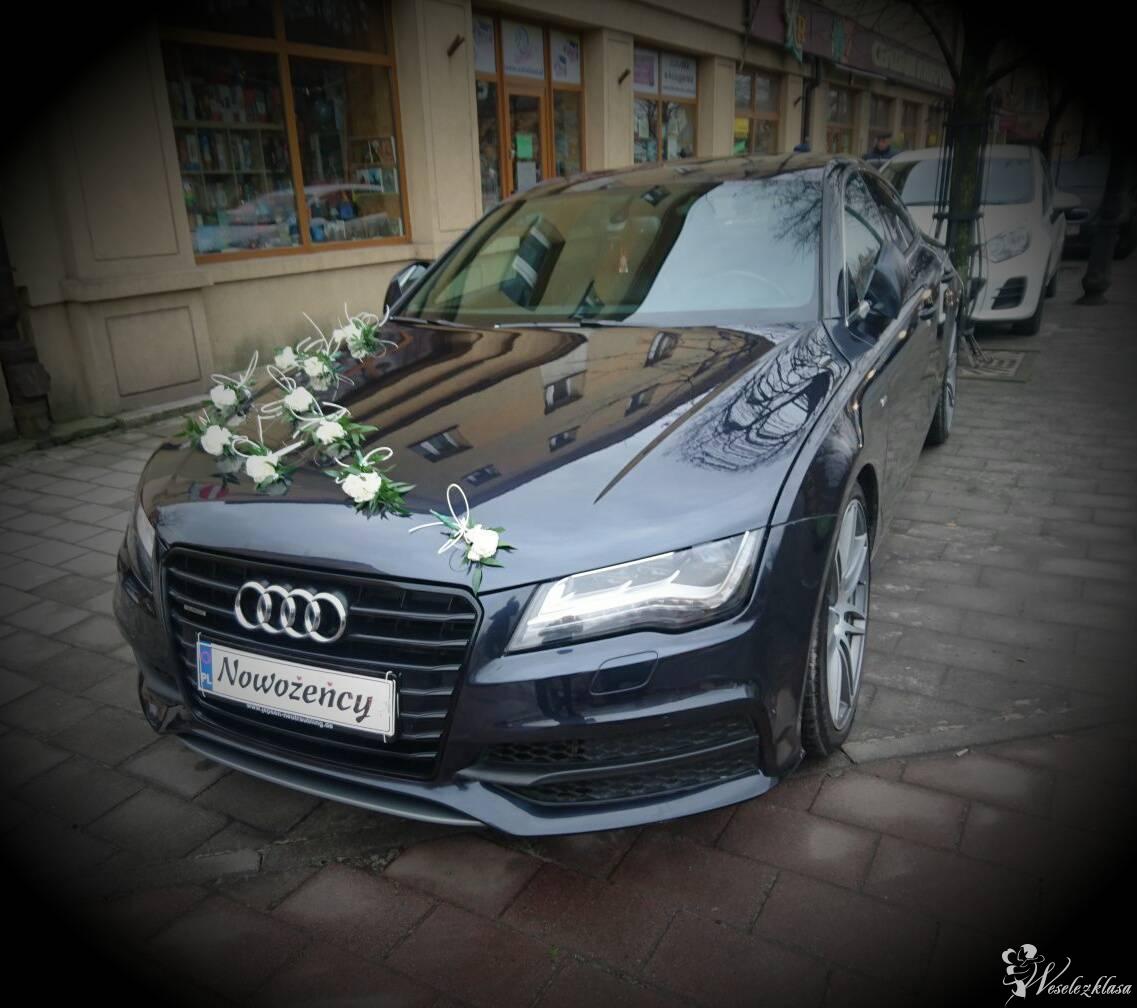 LUKSUSOWY SAMOCHÓD na Twój Ślub! Grafitowe Audi A7 | Auto do ślubu Olkusz, małopolskie - zdjęcie 1