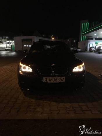 Auto do Ślubu  BMW 5 E60 M-PAKIET *CZARNE* | Auto do ślubu Kraków, małopolskie