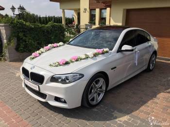 *Biała* NOWA  BMW 5 F10 M-PAKIET Limuzyna do ślubu | Auto do ślubu Żukowo, pomorskie