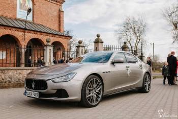 Maserati Grigio Maratea auto do ślubu z klasą, Samochód, auto do ślubu, limuzyna Warszawa