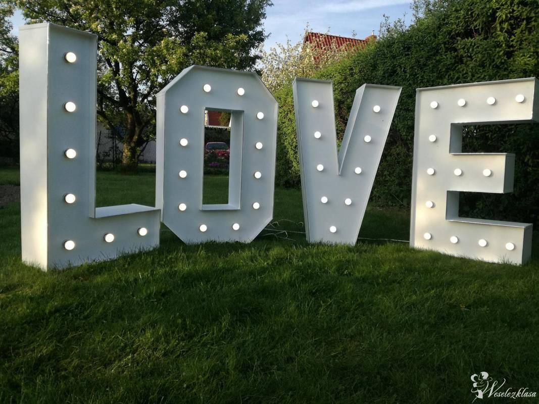 Napis LOVE podświetlany, Jawor - zdjęcie 1
