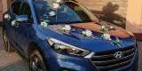 Niebieski Hyundai Tucson | Auto do ślubu Kraków, małopolskie - zdjęcie 2