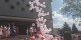BALONOWY PREZENT Ślubny, Pudło z balonami, Balony LED, BAŃKI MYDLANE, Bytom - zdjęcie 4