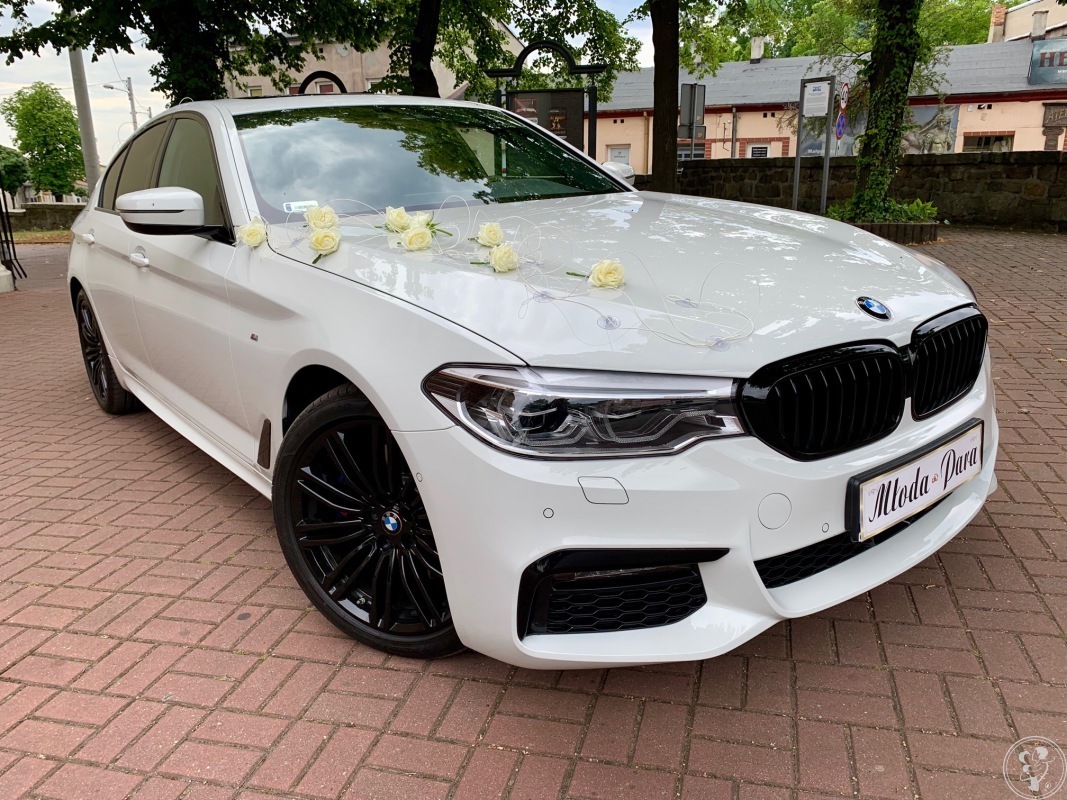 Samochód do ślubu BMW 5 M-performance, model 2019r. | Auto do ślubu Częstochowa, śląskie - zdjęcie 1