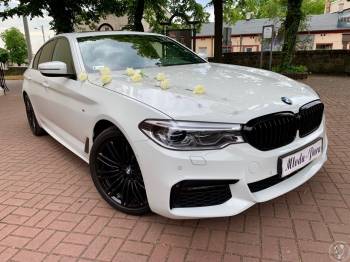 Samochód do ślubu BMW 5 M-performance, model 2019r., Samochód, auto do ślubu, limuzyna Częstochowa