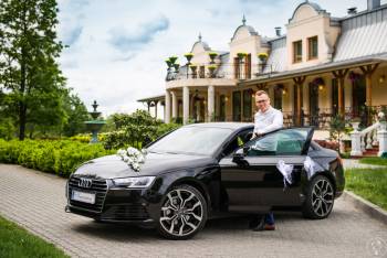 Nowe Audi A4 do ślubu na terenie , Samochód, auto do ślubu, limuzyna Gliwice