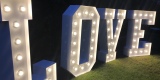 Girlandy żarówkowe LED, napis LOVE 150cm | Dekoracje światłem Chełmża, kujawsko-pomorskie - zdjęcie 2