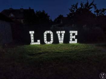 Wynajmę podświetlany napis LOVE | Napis Love Kalwaria Zebrzydowska, małopolskie