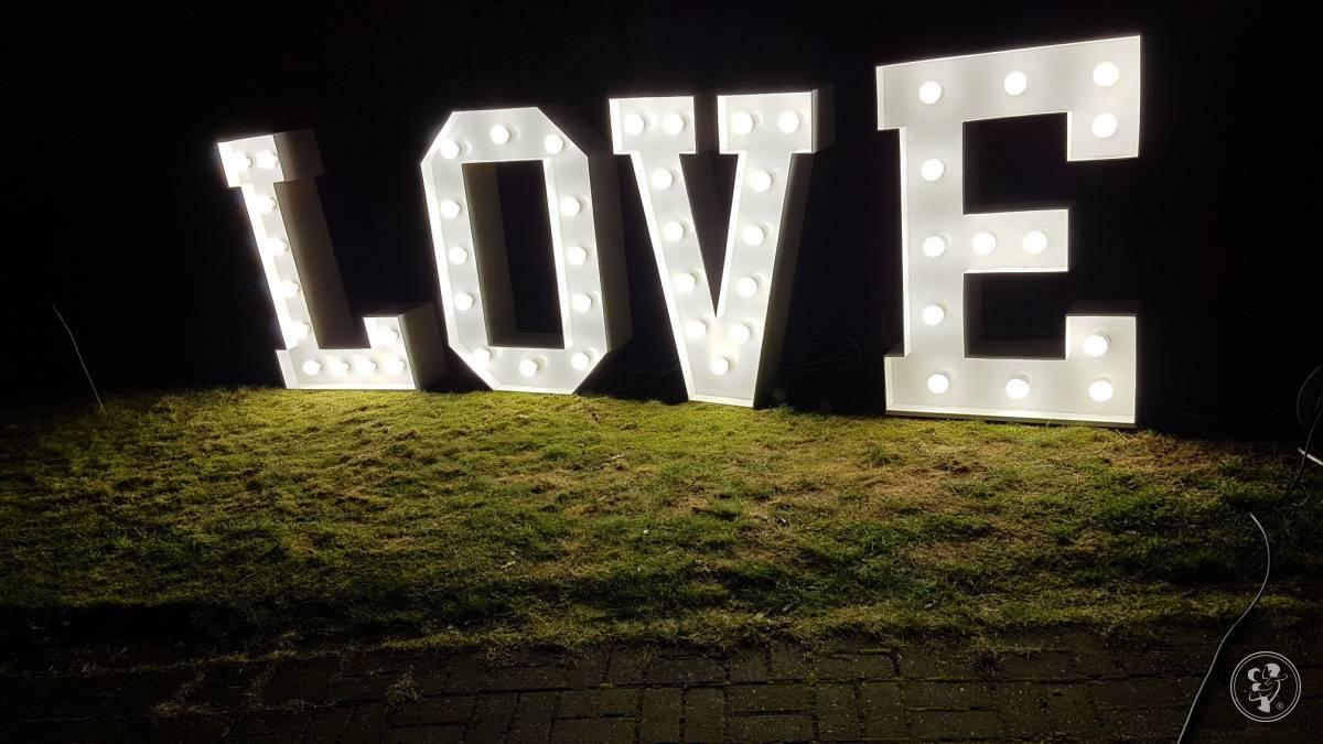 Napis LOVE - Mobilni Barmani | Dekoracje światłem Gdańsk, pomorskie - zdjęcie 1
