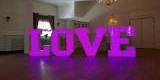 Napis LOVE 3D 120cm, 7 wersji kolorów LED RGB, ażur w serca, 5 m!, Radom - zdjęcie 3
