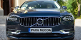 Volvo S90 - granatowy, elegancki samochód do ślubu | Auto do ślubu Poznań, wielkopolskie - zdjęcie 3