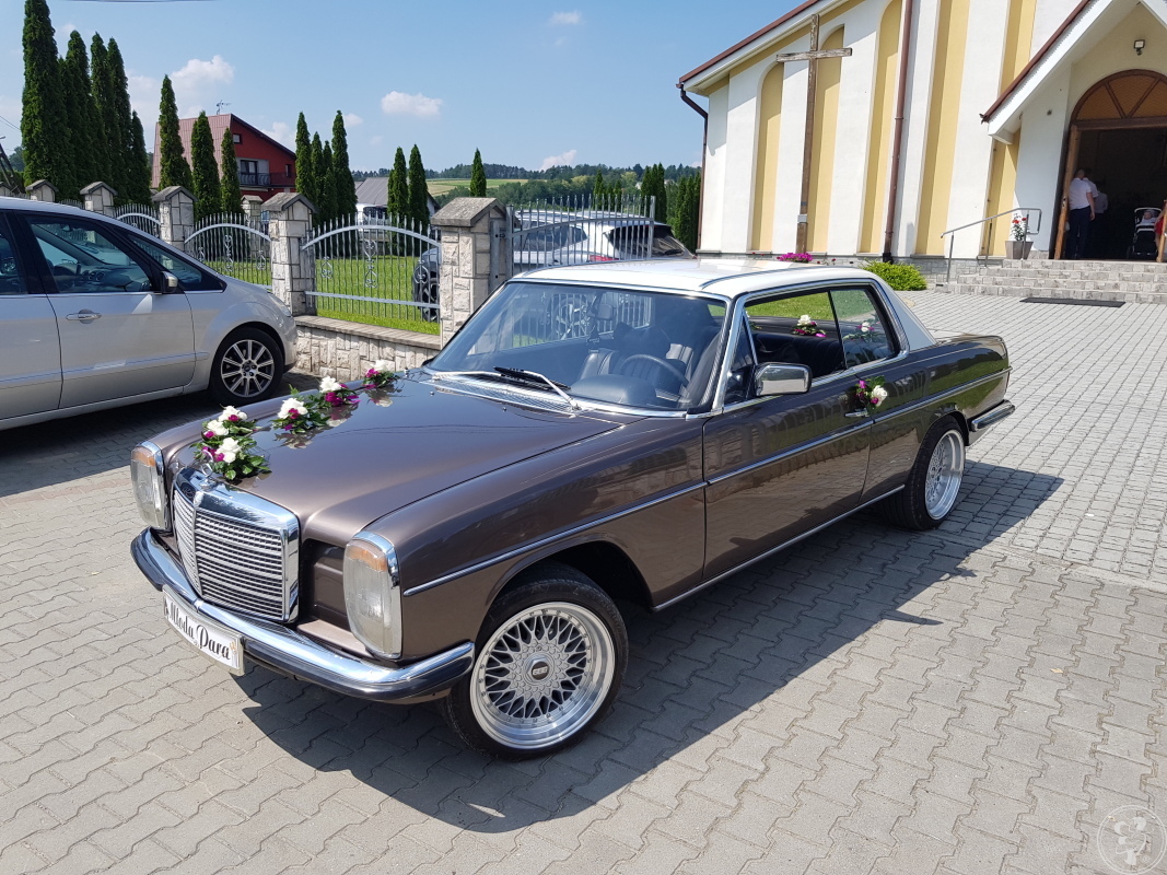 Samochód do Ślubu Mercedes w114 coupe, Mercedes w124 coupe | Auto do ślubu Gromnik, małopolskie - zdjęcie 1