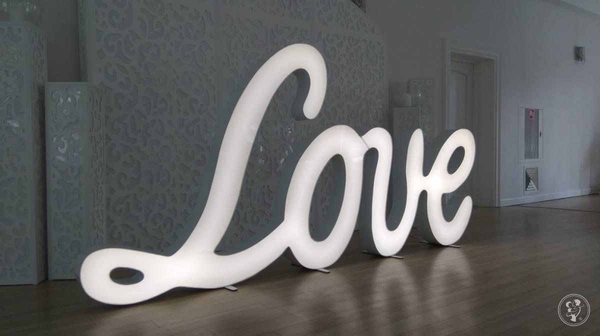 Pisane LOVE, napis LOVE | Dekoracje światłem Rzeszów, podkarpackie - zdjęcie 1