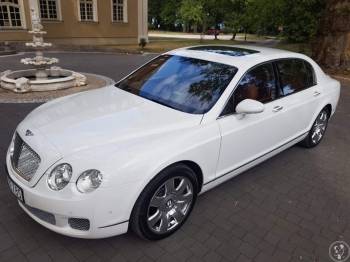 Wyjątkowe auto do ślubu Bentley Continental Flying Spur | Auto do ślubu Wrocław, dolnośląskie