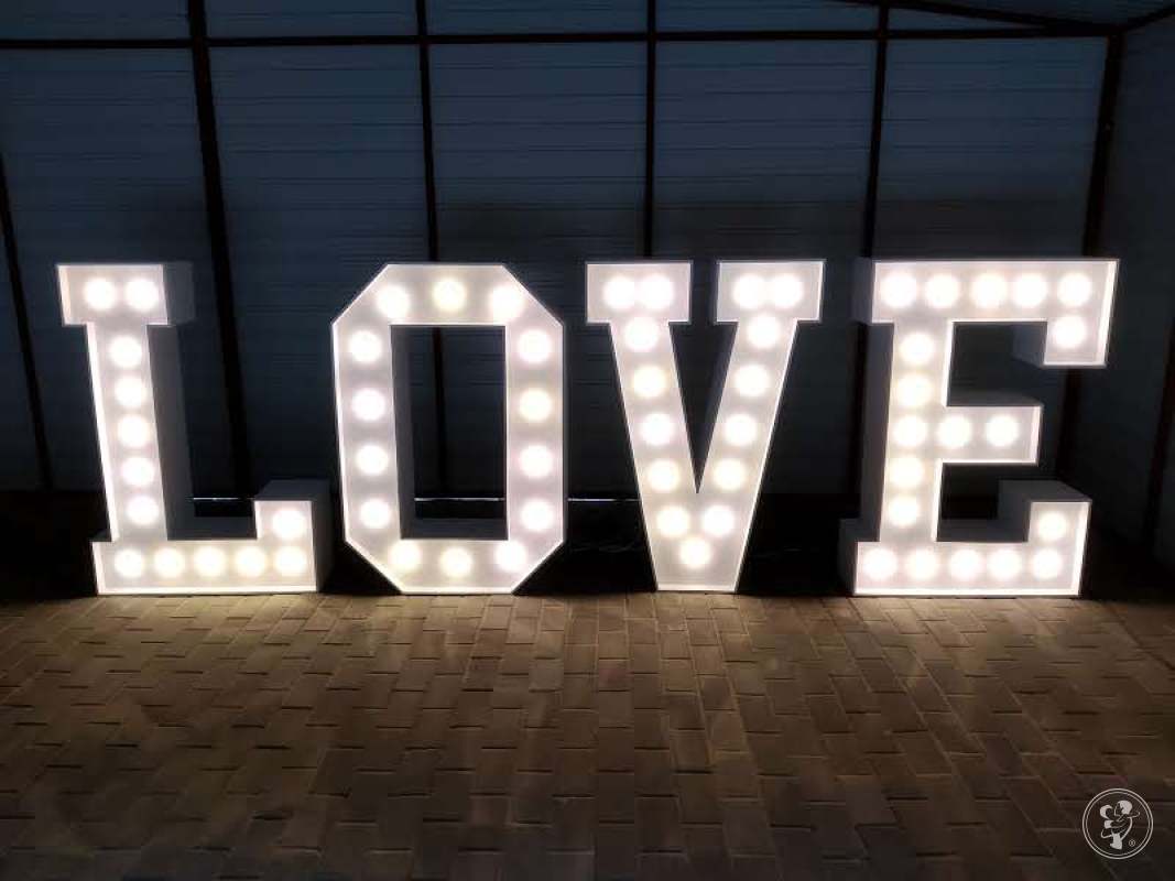 Napis LOVE | Dekoracje światłem Skierniewice, łódzkie - zdjęcie 1