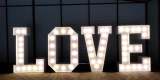 Napis LOVE | Dekoracje światłem Skierniewice, łódzkie - zdjęcie 2