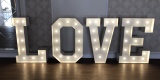 Podświetlane Napisy MIŁOŚĆ pisana 130cm LOVE 120cm, Dębica - zdjęcie 3