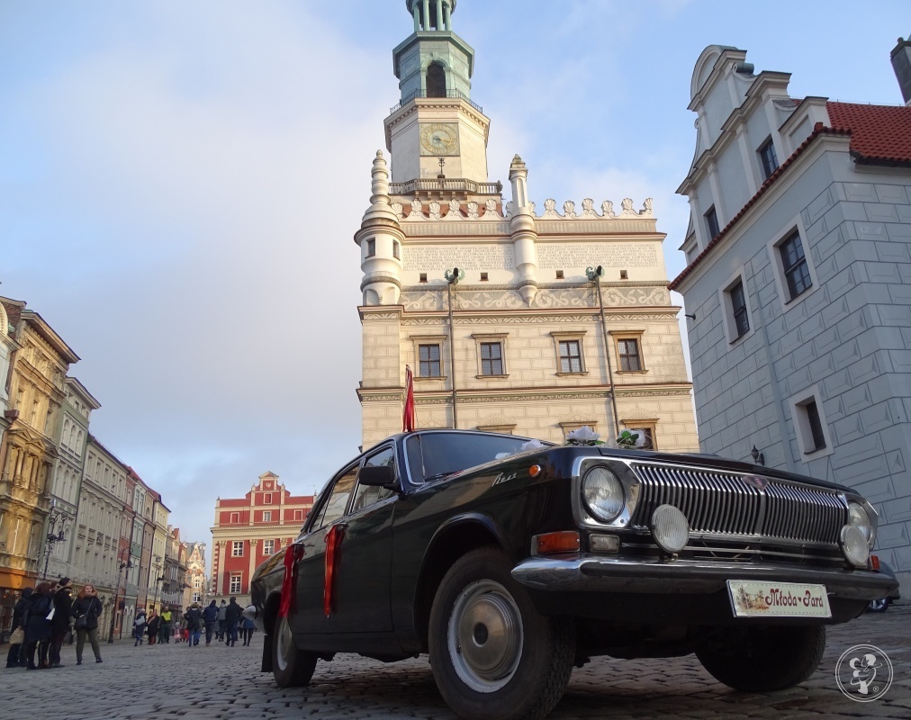 Czarna wołga 24 auto samochód zabytkowy ślub wesele imprezy sesje, Poznań - zdjęcie 1