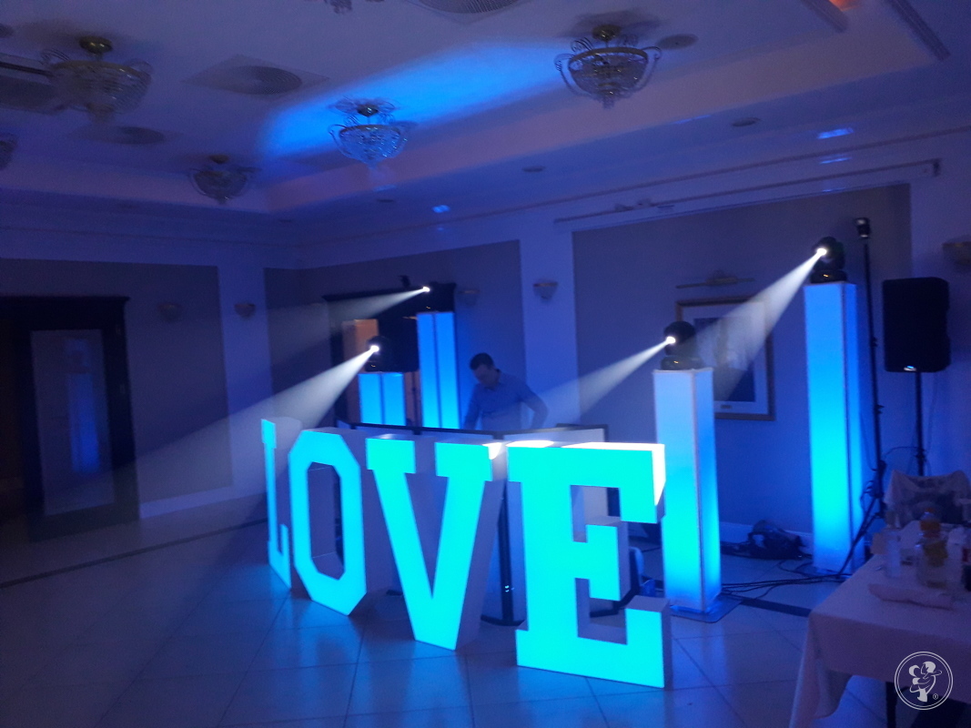 Napis LOVE 120cm LED podświetlany na każdy kolor - od Events Pro Music, Poznań - zdjęcie 1