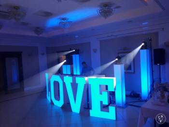 Napis LOVE 120cm LED podświetlany na każdy kolor - od Events Pro Music, Napis Love Tuliszków