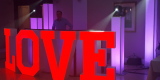 Napis LOVE 120cm LED podświetlany na każdy kolor - od Events Pro Music | Dekoracje światłem Poznań, wielkopolskie - zdjęcie 2